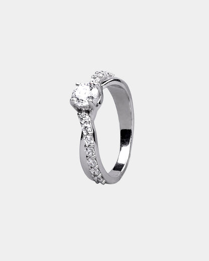 Infinity Solitaire Promise Ring