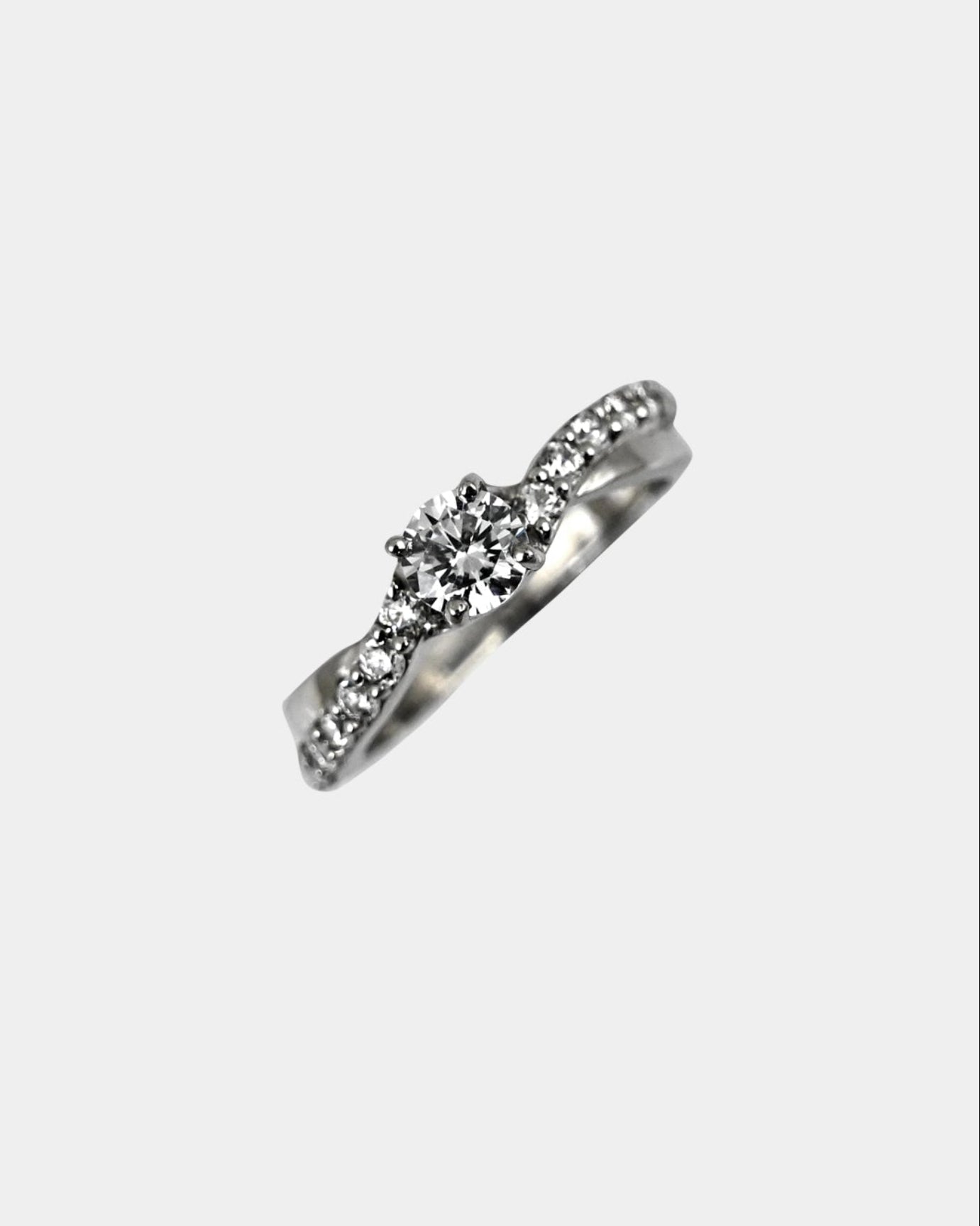 Infinity Solitaire Promise Ring