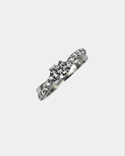 Infinity Solitaire Promise Ring