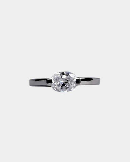Minimalistic Cocktail Engagement Ring