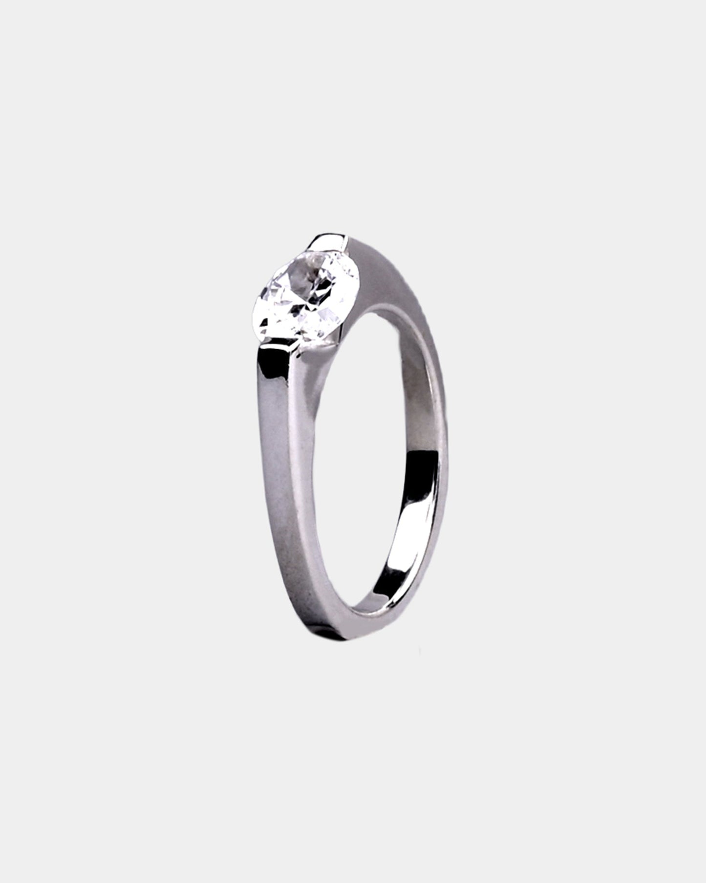 Minimalistic Cocktail Engagement Ring