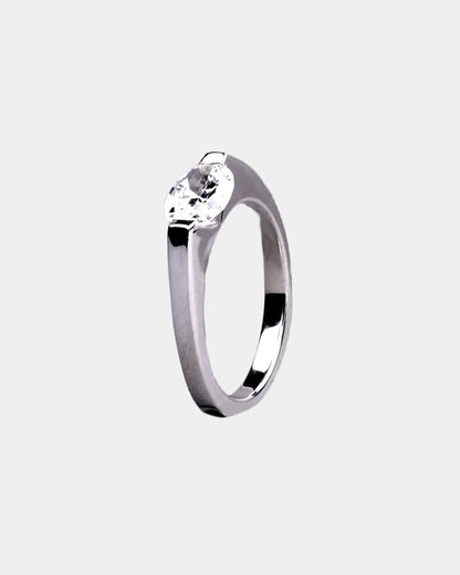 Minimalistic Cocktail Engagement Ring