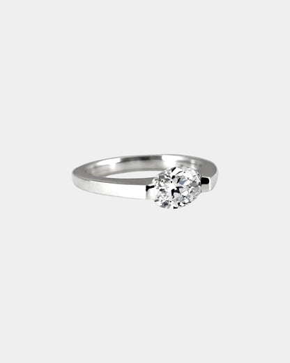 Minimalistic Cocktail Engagement Ring