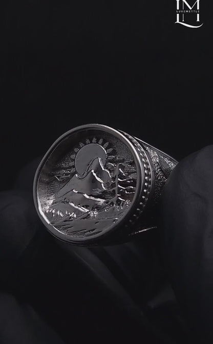 Mountain Scenery Ring