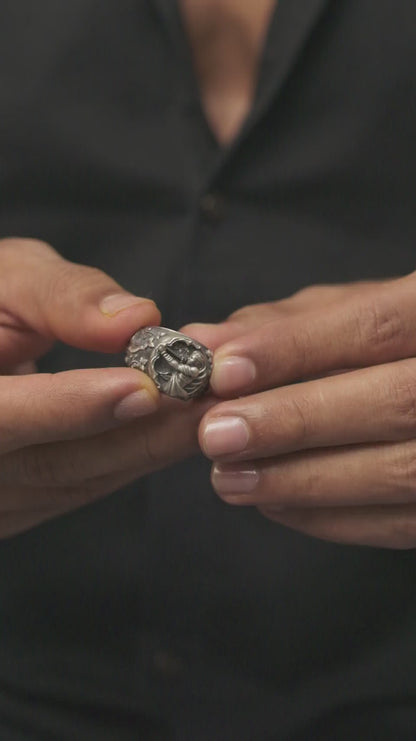 Antique Rama Archer Ring