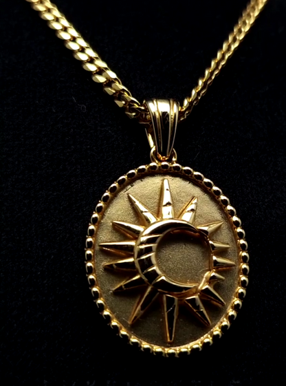Sun and Moon pendant