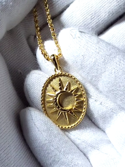 Sun and Moon pendant