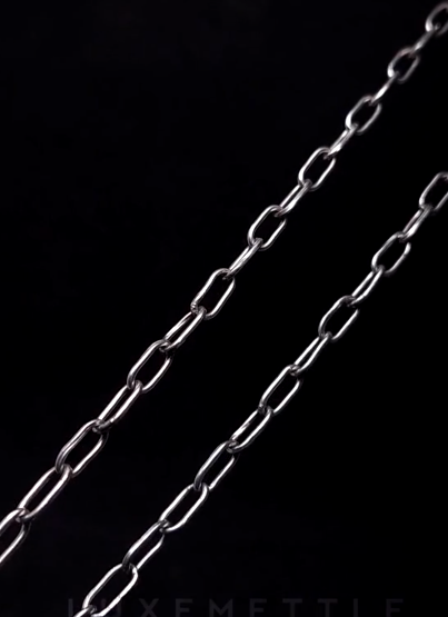 Paper clip chain