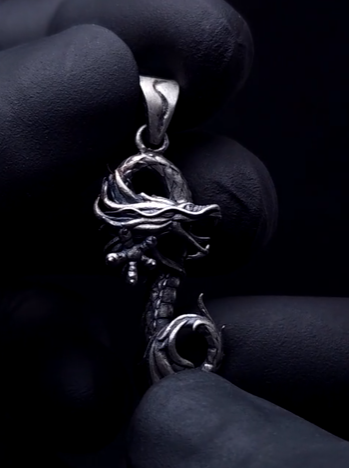 Aesthetic Dragon Pendant