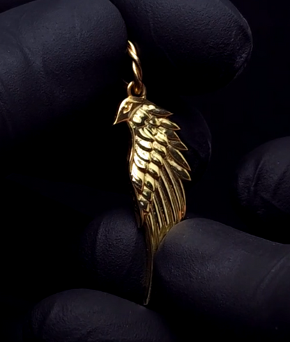 Guardian angel charm pendant