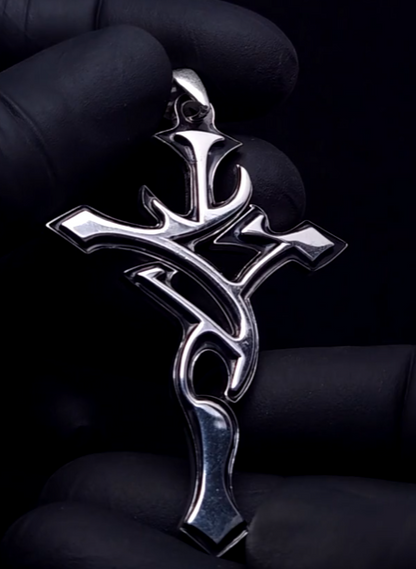 Aesthetic cross charm pendant