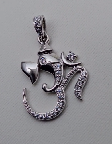 Ganesha-Om Pendant