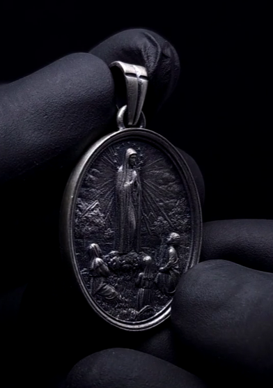 Antique Mother Mary Pendant