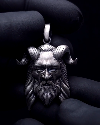 Gothic Pan God Pendant