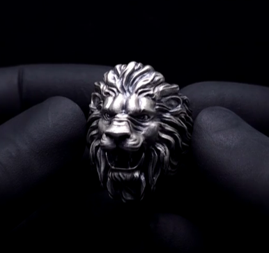 Antique Lion Ring