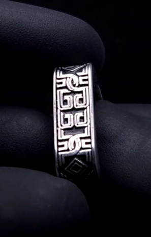 Aesthetic Celtic Square Ring