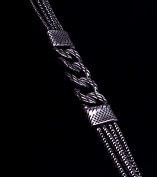 Antique Cuban Chain Bracelet