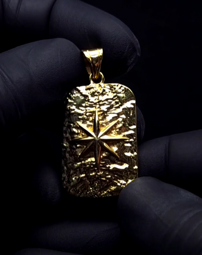 Northern Star Gold Pendant