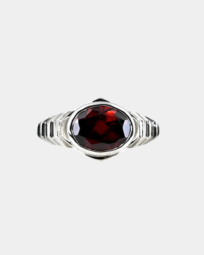 Red Stone Dragon Ring