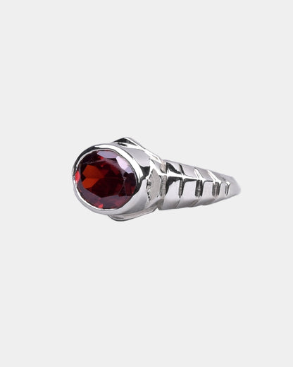 Red Stone Dragon Ring