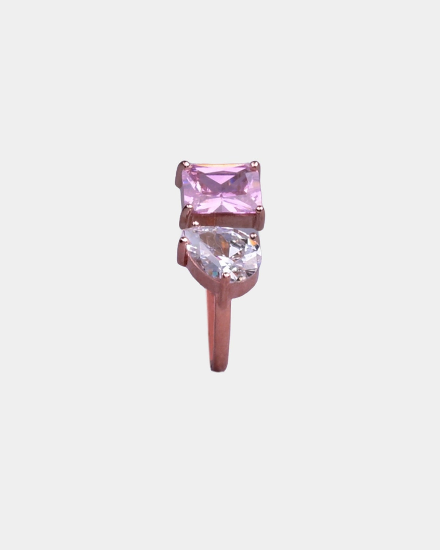 Twin Diamond Wedding Ring