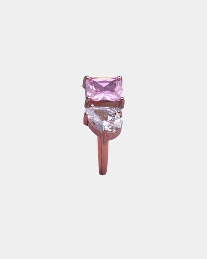 Twin Diamond Wedding Ring